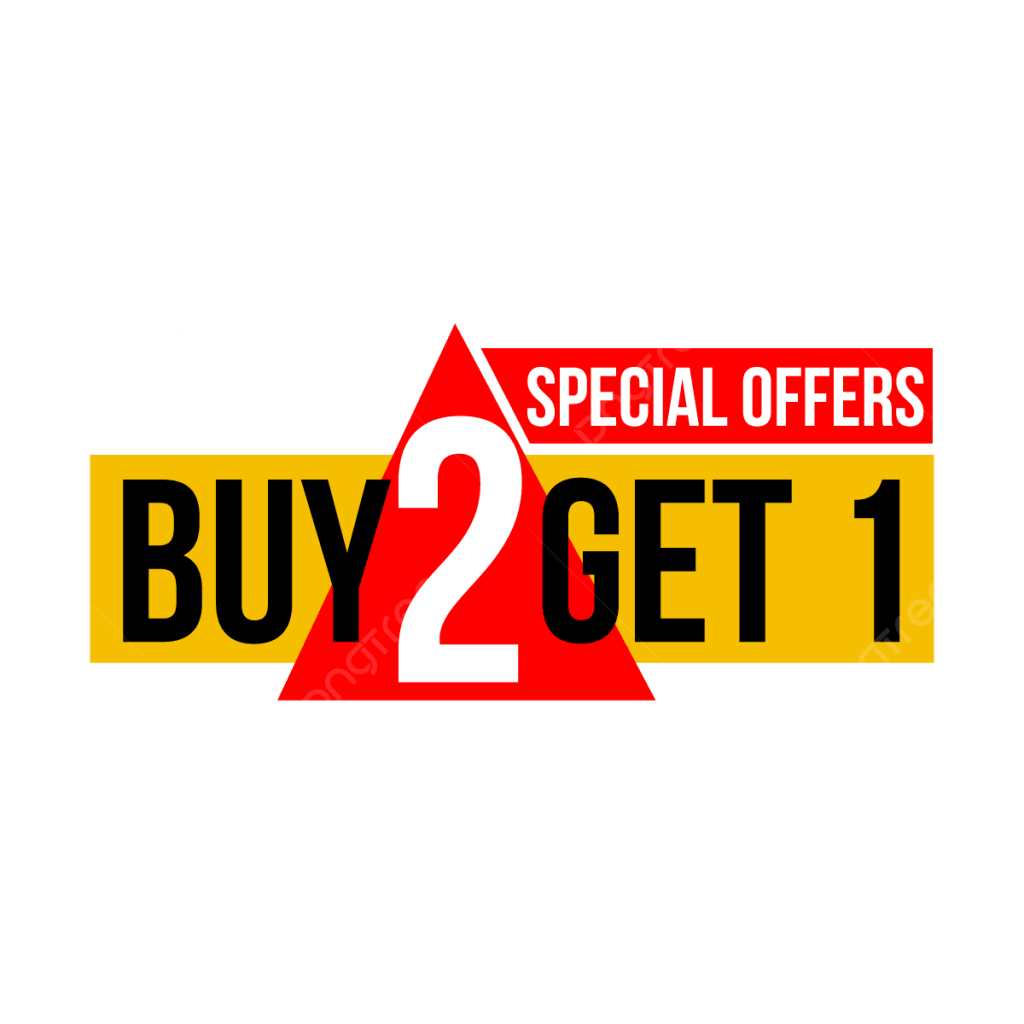 Buy 2 Get 1 Free, Offer Banner, Limited Offer, Modern PNG and Vector ...